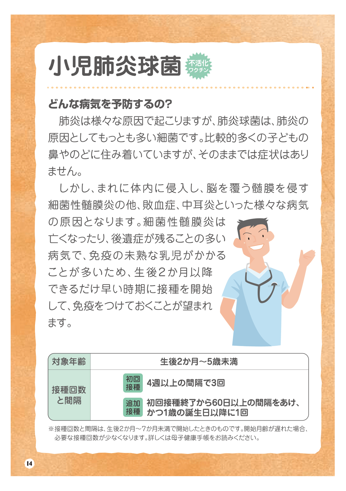 予防接種を受けましょう ページ15